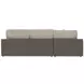 Canyon Umber 2 Piece Modular LAF Chaise Sectional with Pillows