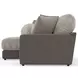 Canyon Umber 2 Piece Modular LAF Chaise Sectional with Pillows