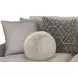 Canyon Umber Modular LAF Chaise Sectional with Pillows