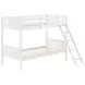 Littleton White Twin Over Twin Bunk Bed