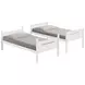 Littleton White Twin Over Twin Bunk Bed