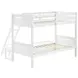 Littleton White Twin Over Full Bunk Bed