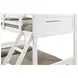 Littleton White Twin Over Full Bunk Bed