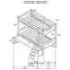 Littleton White Twin Over Full Bunk Bed