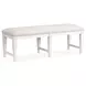 Willowbrook Beige Upholstered Bench