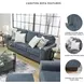 Cashton Blue 87" Sofa