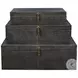 Cosmos Black Nesting Boxes Set Of 3