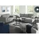 Hazela Charcoal 85" Sofa with Chaise
