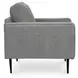 Hazela Charcoal Chair