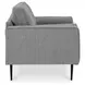 Hazela Charcoal 60" Loveseat