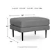 Hazela Charcoal Ottoman