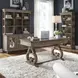 Simply Elegant Heathered Taupe 56" Credenza with Hutch