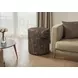 4123 Walnut Round Accent Table