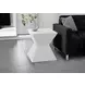 4126 White Square Accent Table