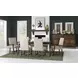 Fenmore Mocha and Distressed Cherry 82" Extendable Rectangular Dining Table