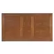 Fenmore Mocha and Distressed Cherry 82" Extendable Rectangular Dining Table