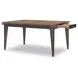 Fenmore Mocha and Distressed Cherry 82" Extendable Rectangular Dining Table
