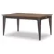 Fenmore Mocha and Distressed Cherry 82" Extendable Rectangular Dining Table