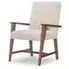 Fenmore Beige Upholstered Arm Chair Set of 2