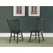 Fenmore Mocha and Distressed Cherry Side Chair Set of 2