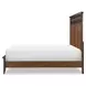 Fenmore Mocha and Distressed Cherry Queen Panel Bed
