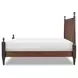 Fenmore Mocha and Distressed Cherry Queen Poster Bed