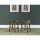 Fenmore Mocha and Distressed Cherry Counter Height Stool