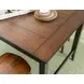 Fenmore Mocha and Distressed Cherry 72" Kitchen Island
