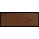 Fenmore Mocha and Distressed Cherry 1 Drawer Nightstand with USB Charging