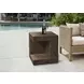 4133 Walnut Square Accent Table