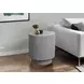 4148 Gray Round Accent Table