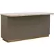 Cataldi Taupe 71" Kitchen Island