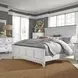 Emerson Park Wirebrushed White and Charcoal 8 Drawer Dresser with Mirror