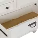 Emerson Park Wirebrushed White and Charcoal 8 Drawer Dresser with Mirror