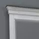 Emerson Park Wirebrushed White and Charcoal 8 Drawer Dresser with Mirror