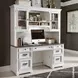 Allyson Park Wirebrushed White and Charcoal 3 Piece Executive Desk Set