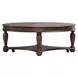 Allington Satin Sienna Oval Occasional Table Set