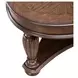 Allington Satin Sienna Oval Cocktail Table