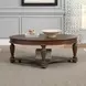 Allington Satin Sienna Oval Occasional Table Set