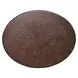 Allington Satin Sienna Oval End Table