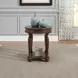Allington Satin Sienna Oval End Table