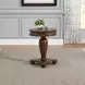Allington Satin Sienna Round End Table