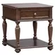 Allington Satin Sienna Oval Occasional Table Set