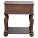 Allington Satin Sienna Rectangular End Table