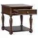 Allington Satin Sienna Oval Occasional Table Set