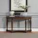 Allington Satin Sienna Demilune Sofa Table