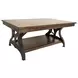 District Copper Rectangular Coffee Table