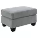 Baldwin Dalton Graphite Upholstered Rectangular Ottoman