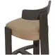 Briarstone Sahara Sand Leather Upholstered Counter Height Stool