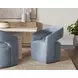 Lloret Danny Iceberg Upholstered Dining Armchair
